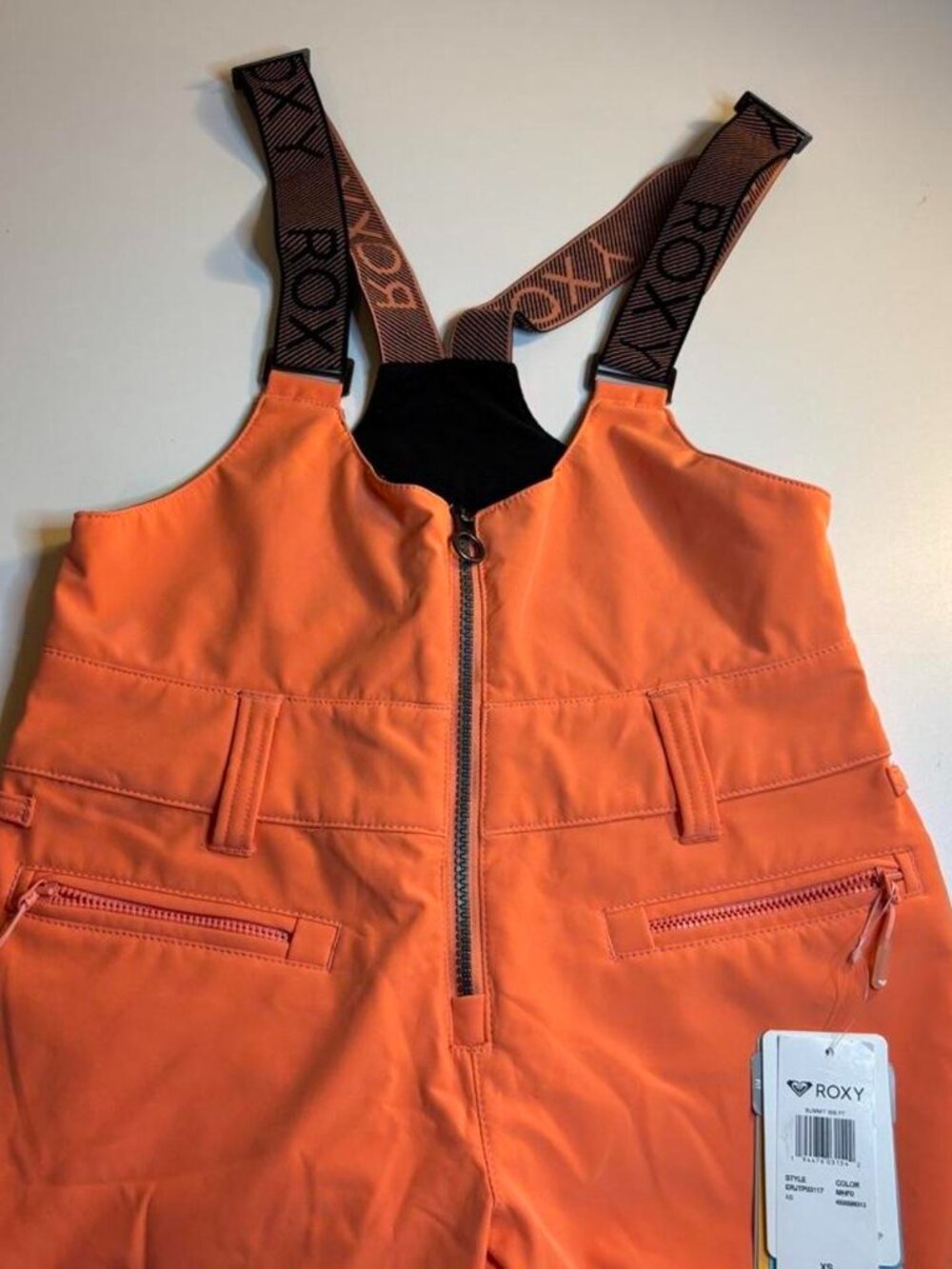Roxy coral brand new with tags snow bib size XS
